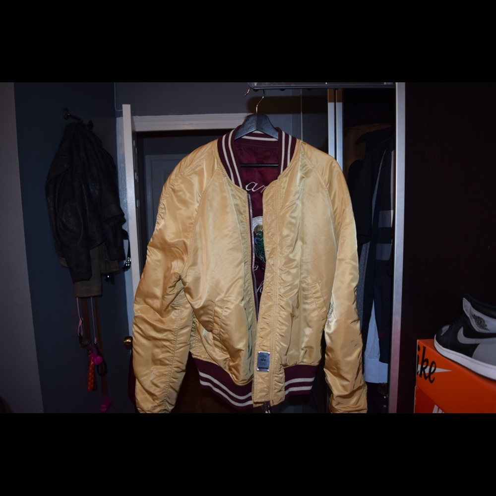 ALPHA INDUSTRIES MA1 Reversible Flight Jacket (XL)